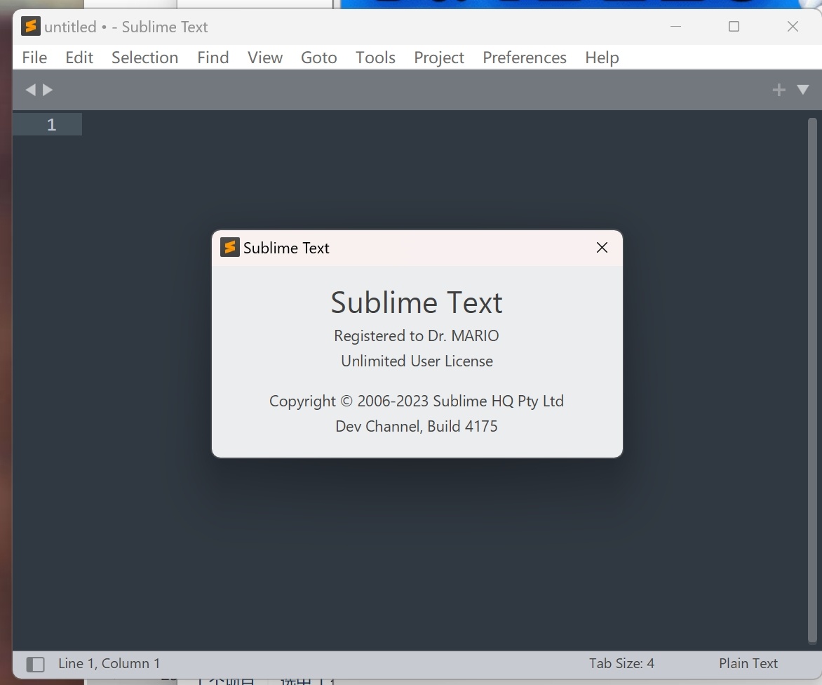 Sublime Text 4 Build 4175 文本和代码编辑器  第1张