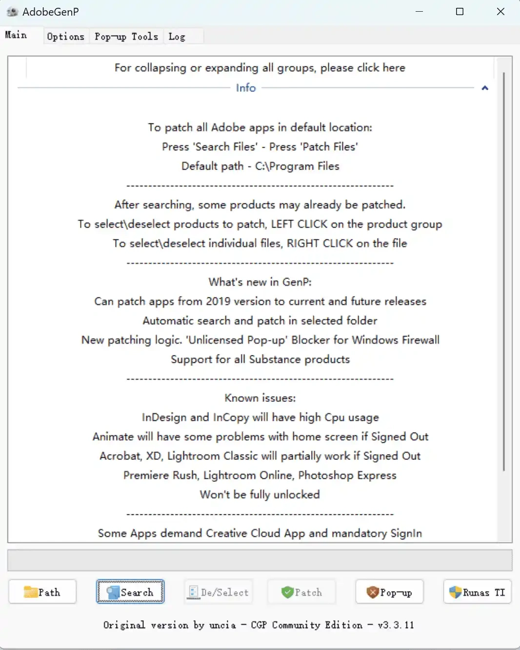 Adobe-GenP 3.3.11 Adobe全家桶激活工具 第2张