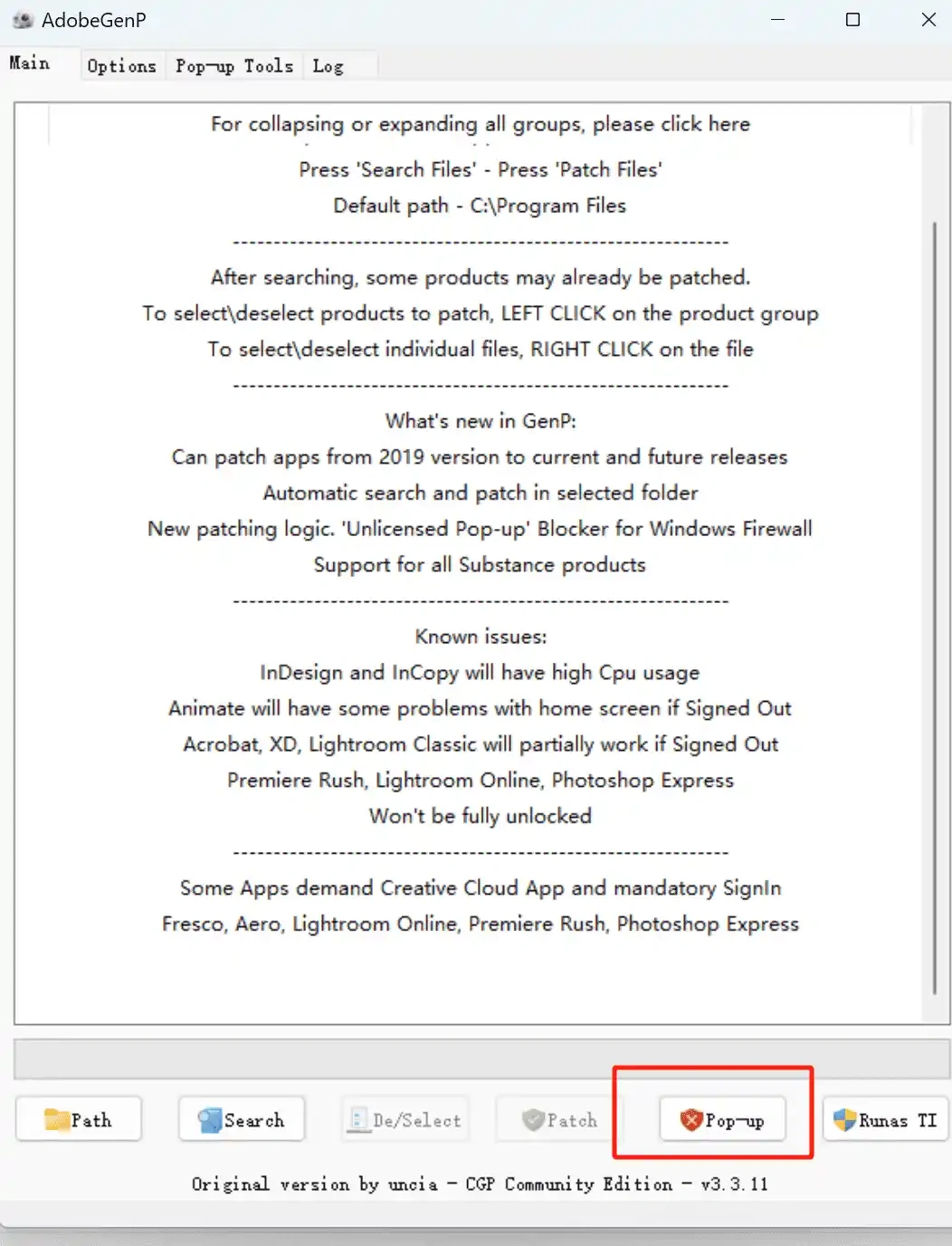 Adobe-GenP 3.3.11 Adobe全家桶激活工具 第6张